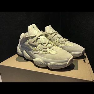 supermoon yellow yeezy 500 brandnew